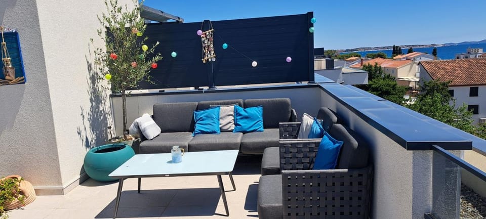 Penthouse Aurelia, rooftop terrace & jacuzzi Apartment in Šibenik-Knin County, Croatia