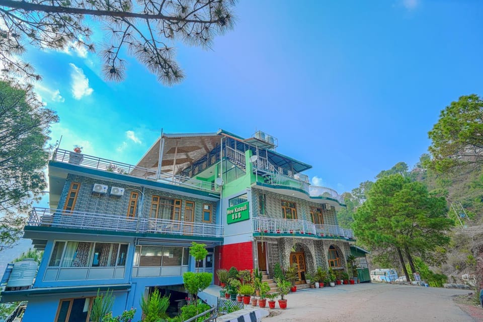Property building, Spring, Day