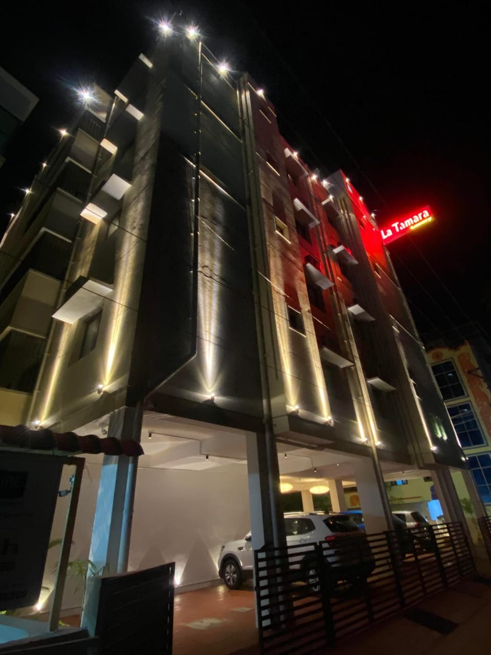 Property building, Night