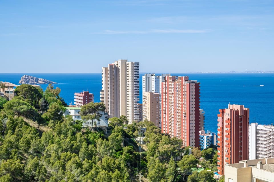 Nearby landmark, Day, Natural landscape, City view, Sea view