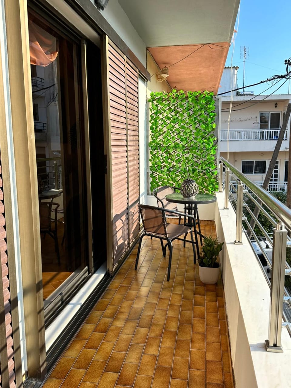 Patio, Day, Balcony/Terrace
