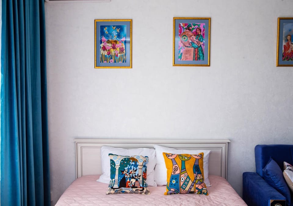 Студия в центре города, в «Золотом квадрате» Apartment in Almaty