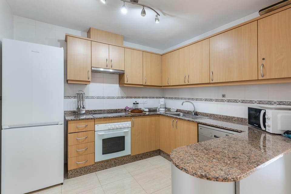 Kitchen or kitchenette, Living room