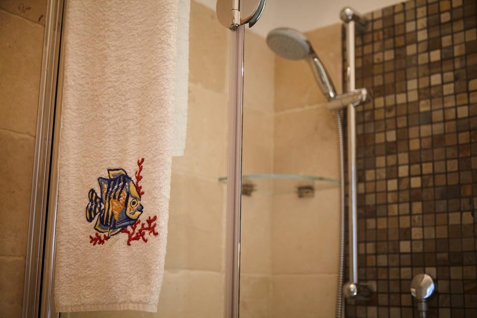 Shower, Bathroom, towels