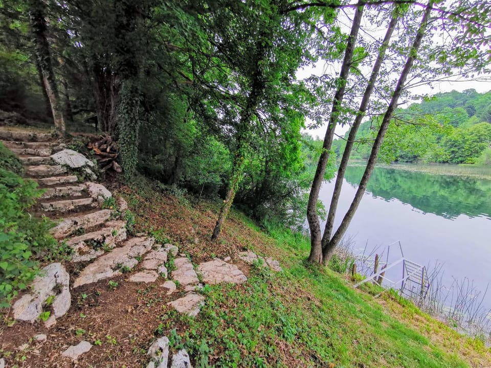 Property building, Garden, Beach, Garden view, River view