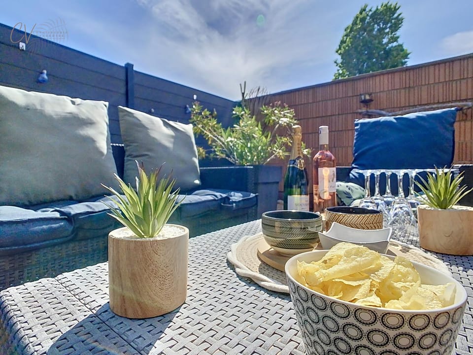 Maison "Havre de Paix" dans résidence avec piscine House in Vias