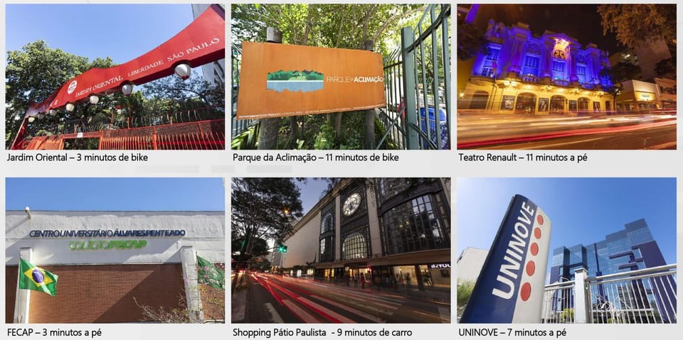 Studio 27m2 Wifi Liberdade Proximo Metro Restaurante Hospital Apartment in Sao Paulo City