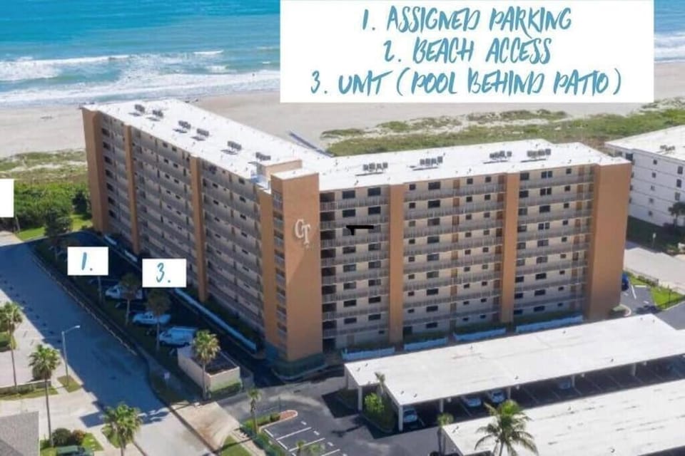 Canaveral Towers Resort-Beach, Surf, Rocket Launches Apartment in Cape Canaveral