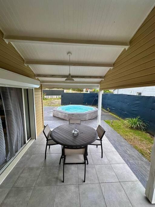 Patio, Day, Pool view, Swimming pool