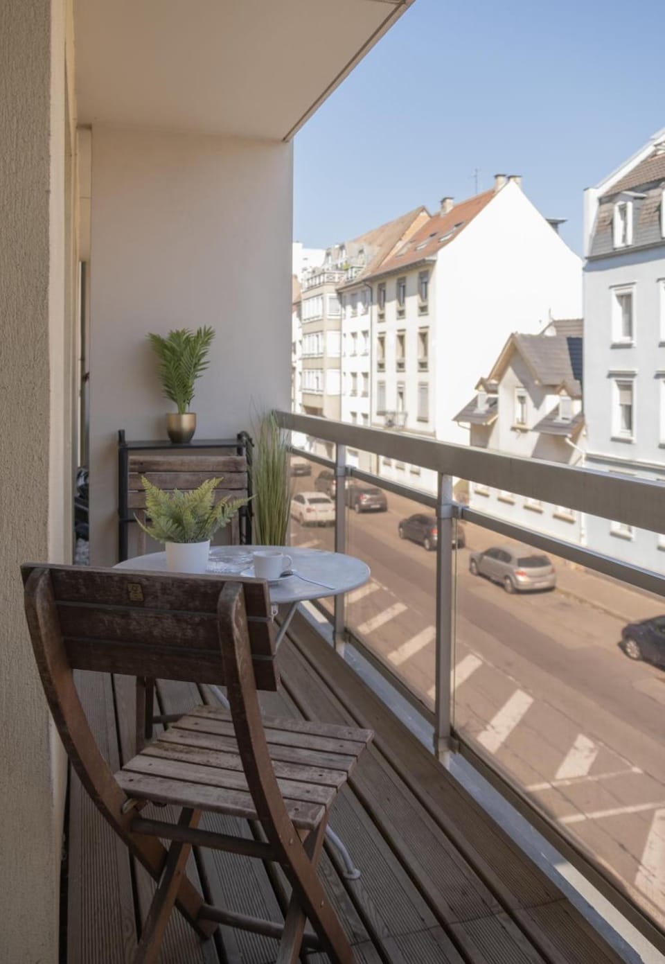 Property building, Patio, Day, View (from property/room), Balcony/Terrace