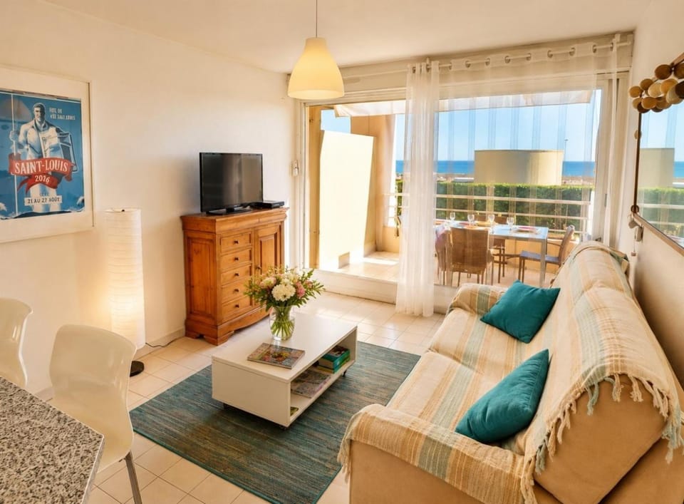 Lagune Azur – Séjour cosy vue mer avec Wi-Fi Apartment in Occitanie