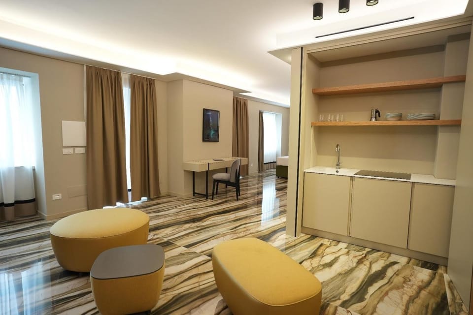 Kitchen or kitchenette, Living room, Photo of the whole room