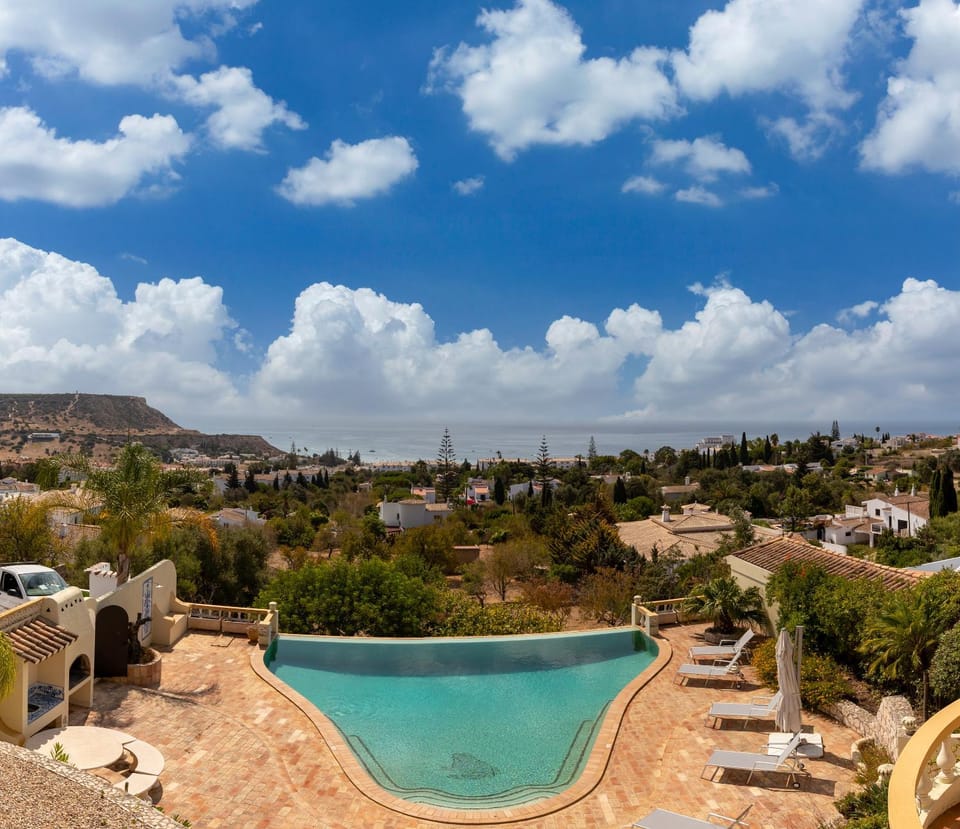 Natural landscape, Mountain view, Pool view, Sea view, Swimming pool, Swimming pool, sunbed