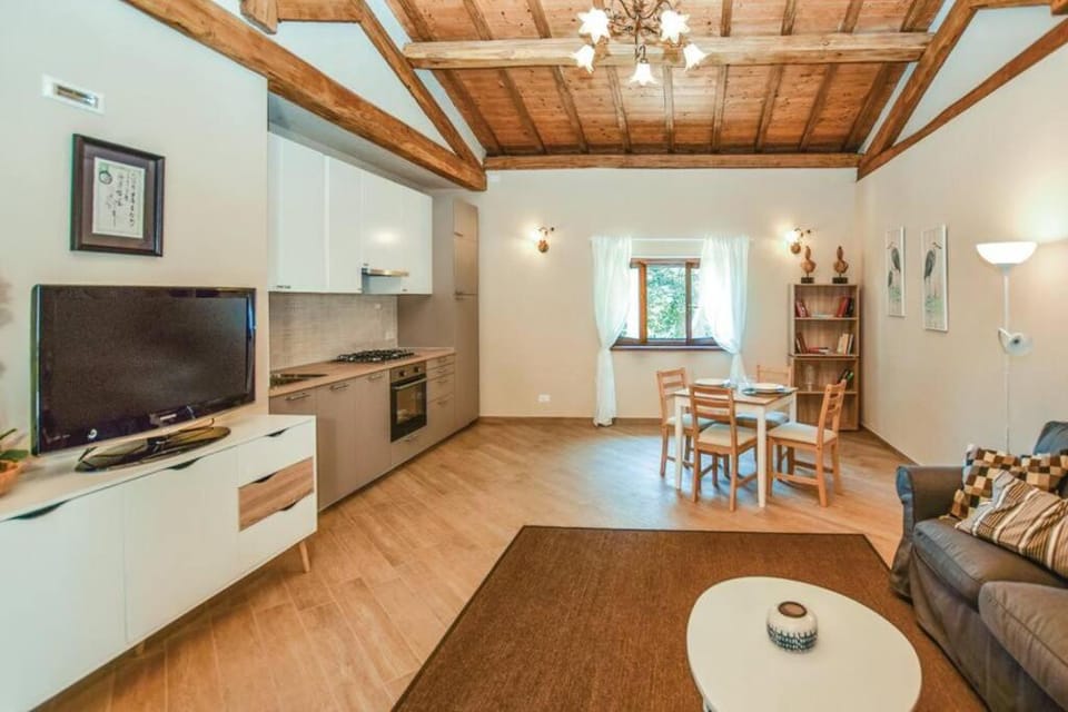 Kitchen or kitchenette, Living room, Dining area, Evening entertainment
