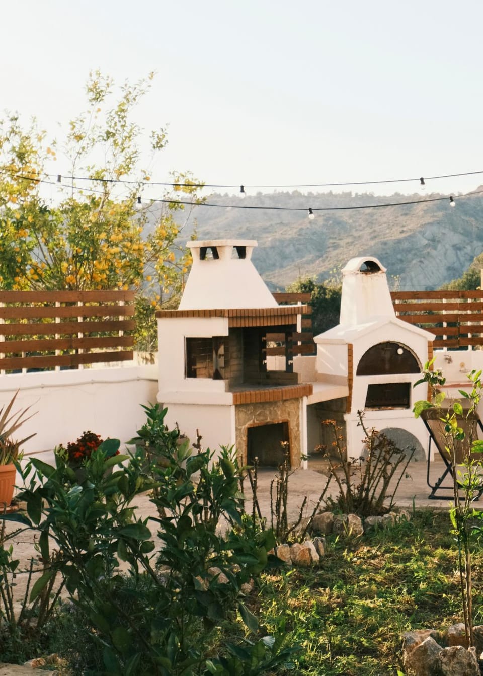 Property building, BBQ facilities