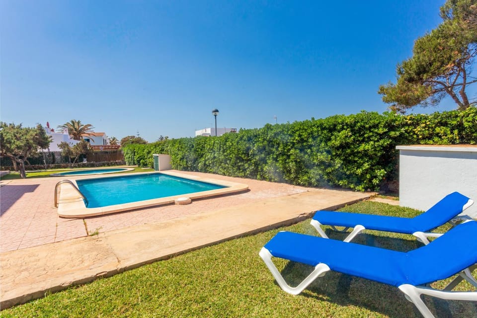 Property building, Living room, Swimming pool