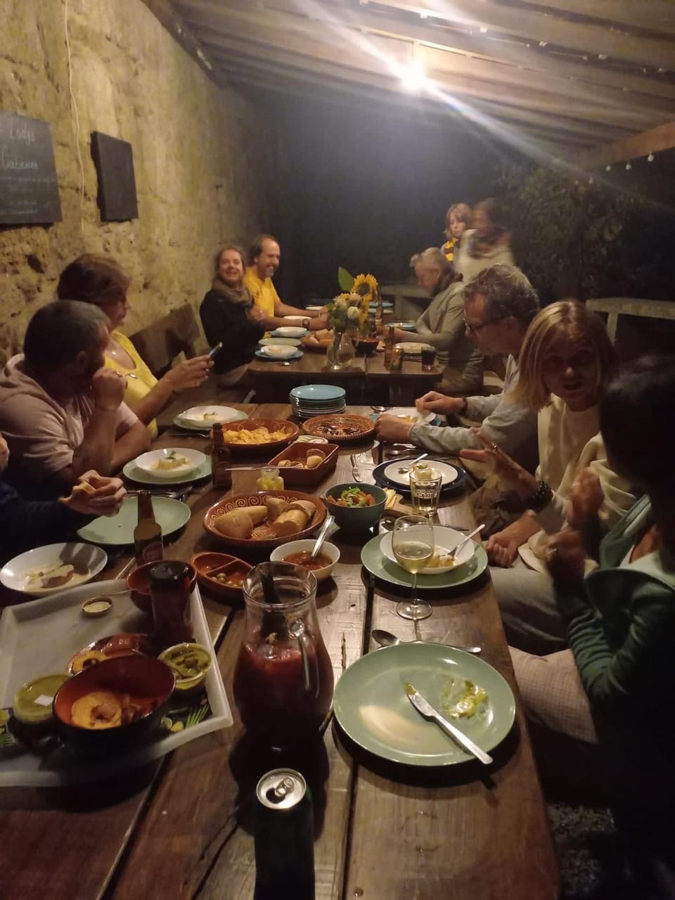group of guests