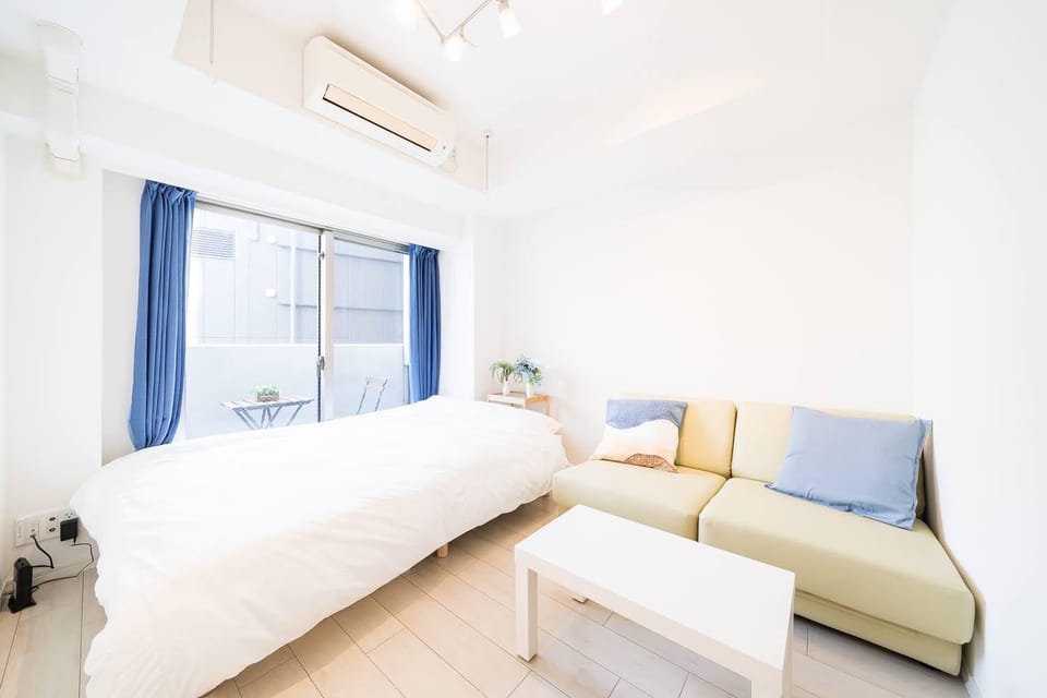 Bed, Bedroom, air conditioner