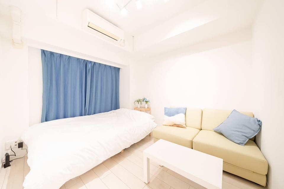 Bed, Bedroom, air conditioner