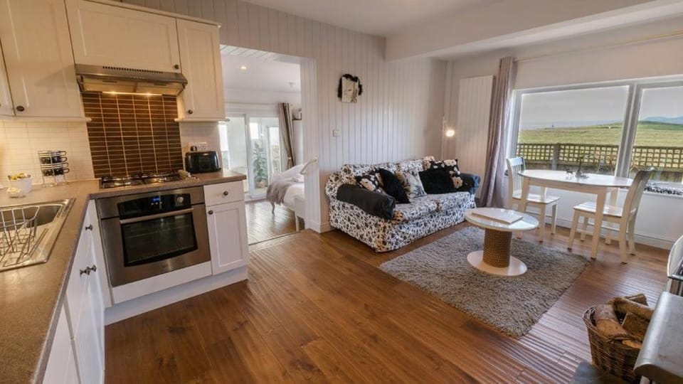 Kitchen or kitchenette, Living room, Seating area, Dining area, dishwasher, minibar, pet friendly, stove
