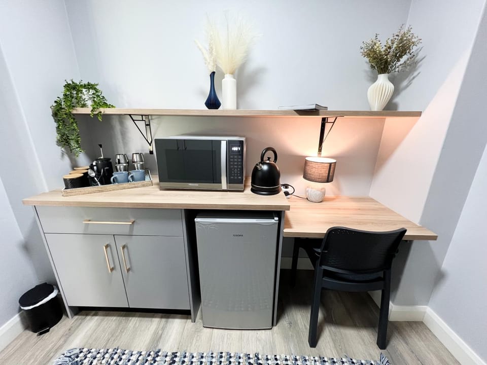 Coffee/tea facilities, Kitchen or kitchenette, toaster