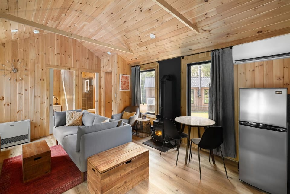 Vermont Scandinavian Chalet B Chalet in Hyde Park