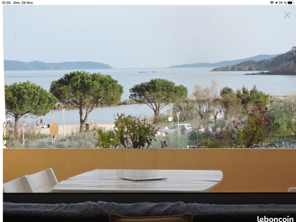 Natural landscape, Balcony/Terrace, Dining area, Sea view