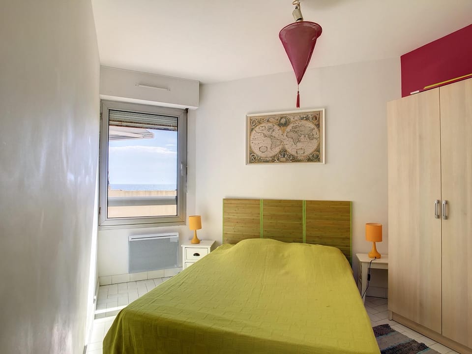 Location saisonnière - F3 - 8 pers - 1ère ligne - Garage - Animaux acceptés - FR-1-715-3 Apartment in Mauguio
