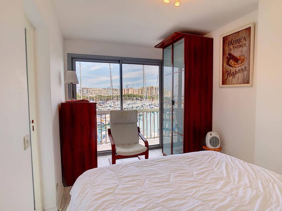 Bel F3 à Carnon avec piscine, parking, clim et WiFi - FR-1-715-8 Apartment in Mauguio