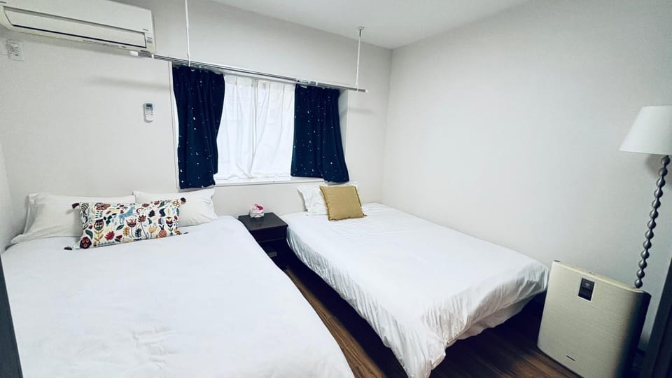 Ueno302 Family Room Max for 6 People 2 Bedroom wifi free Apartment in Japan