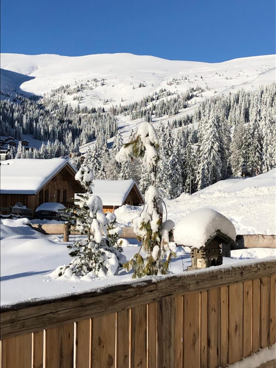 Day, Natural landscape, Winter, Mountain view