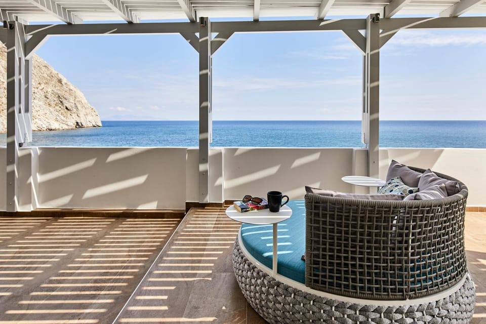 Patio, Day, View (from property/room), Balcony/Terrace, Seating area, Sea view