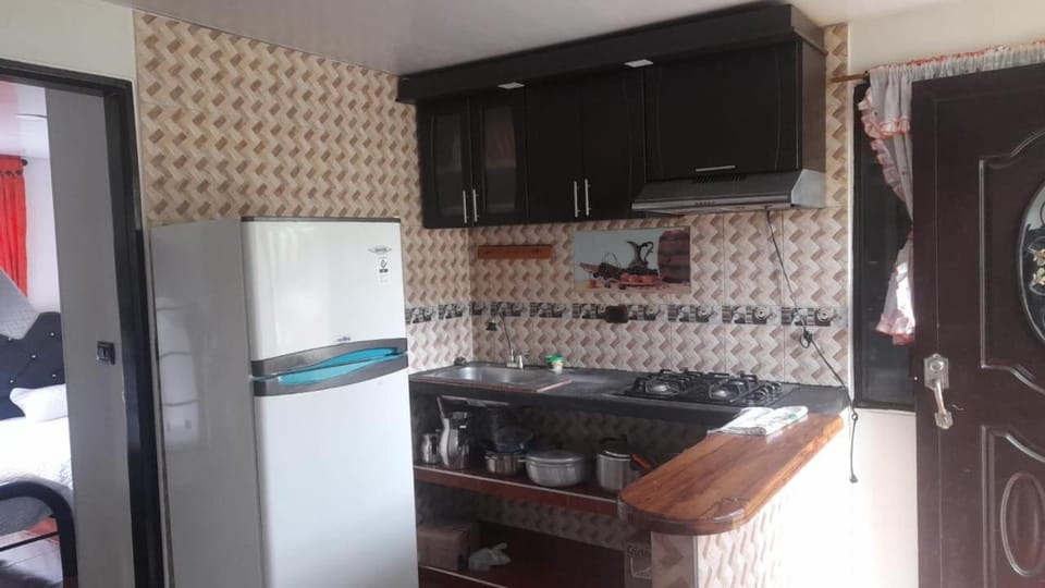 Kitchen or kitchenette, dishwasher, stove