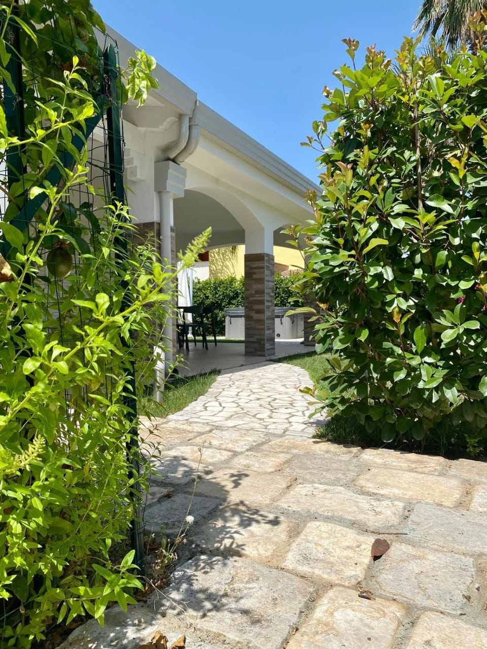 Property building, Garden, Garden view