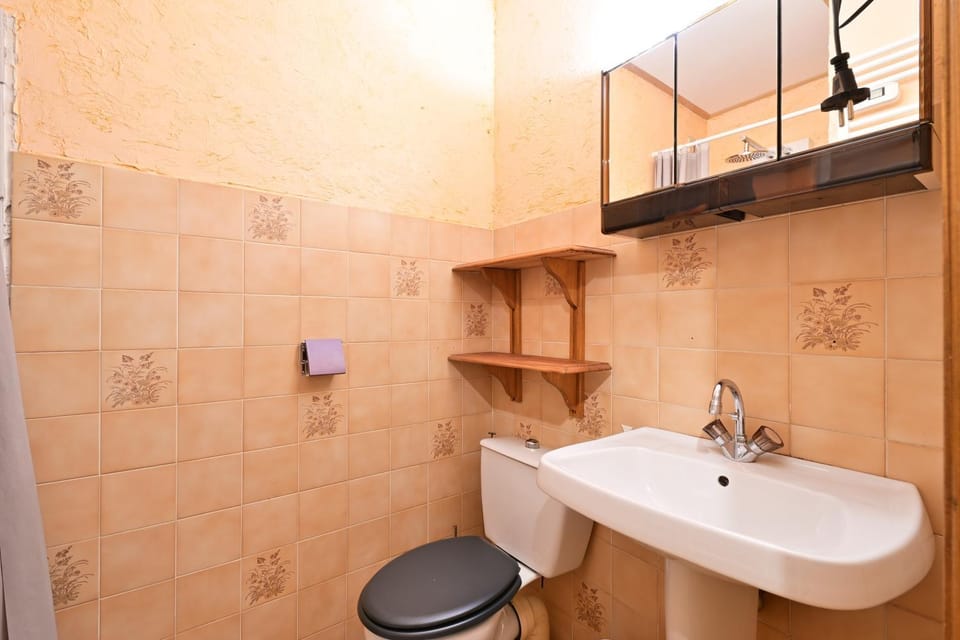 Bathroom, Living room
