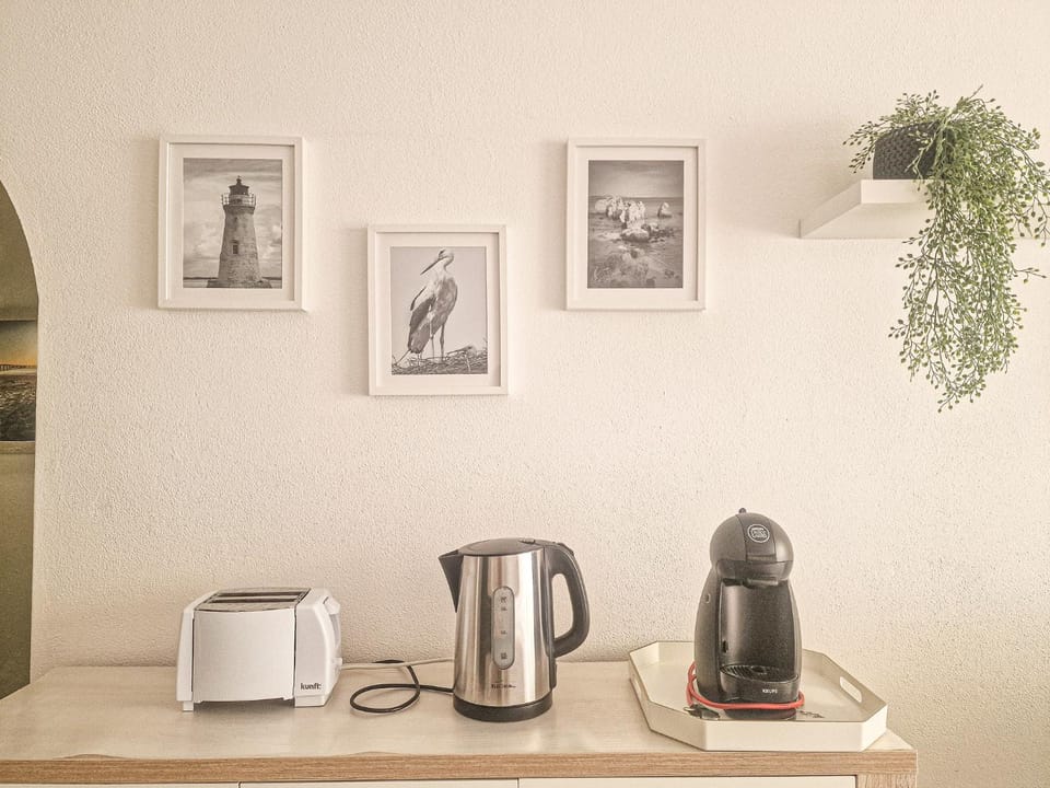 Coffee/tea facilities, Kitchen or kitchenette, toaster
