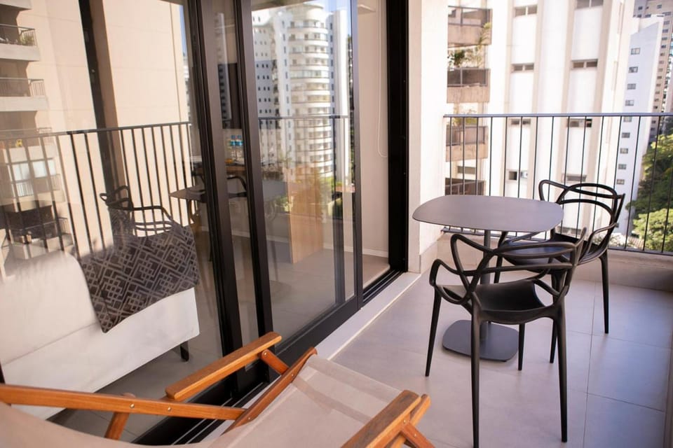 Studio 31 m2 com Terraço Parque Ibirapuera Itaim Bibi Apartment in Sao Paulo City