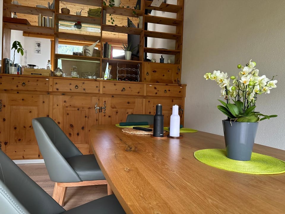 Chasa Stefania, modernes Engadiner Haus mit Wellness und Sauna House in Canton of Grisons