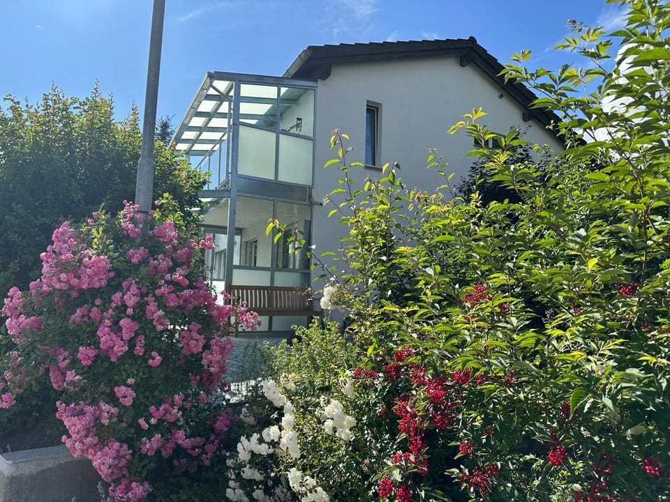 Chasa Stefania, modernes Engadiner Haus mit Wellness und Sauna House in Canton of Grisons