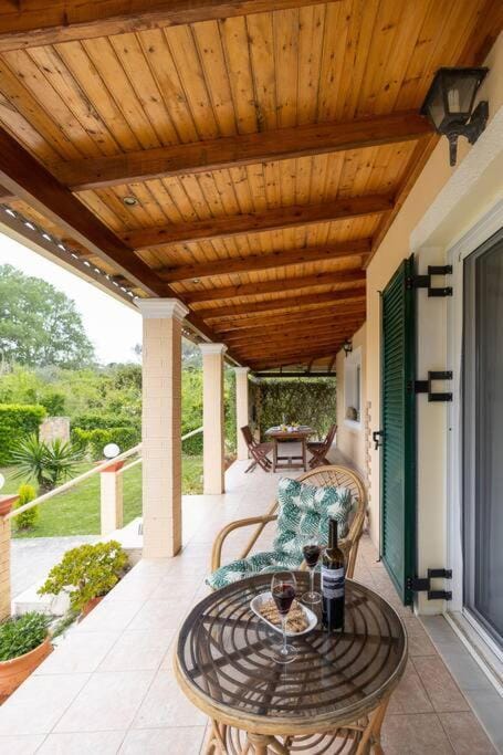 Balcony/Terrace, Seating area, Garden view