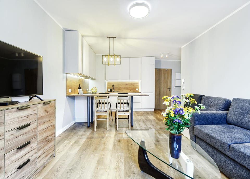 Kitchen or kitchenette, Living room