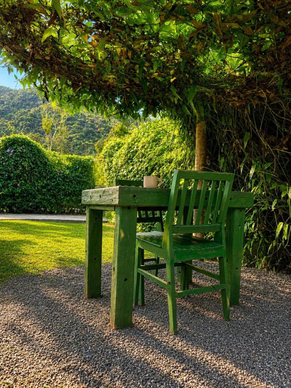 Spring, Day, Natural landscape, Garden, Garden view, Mountain view