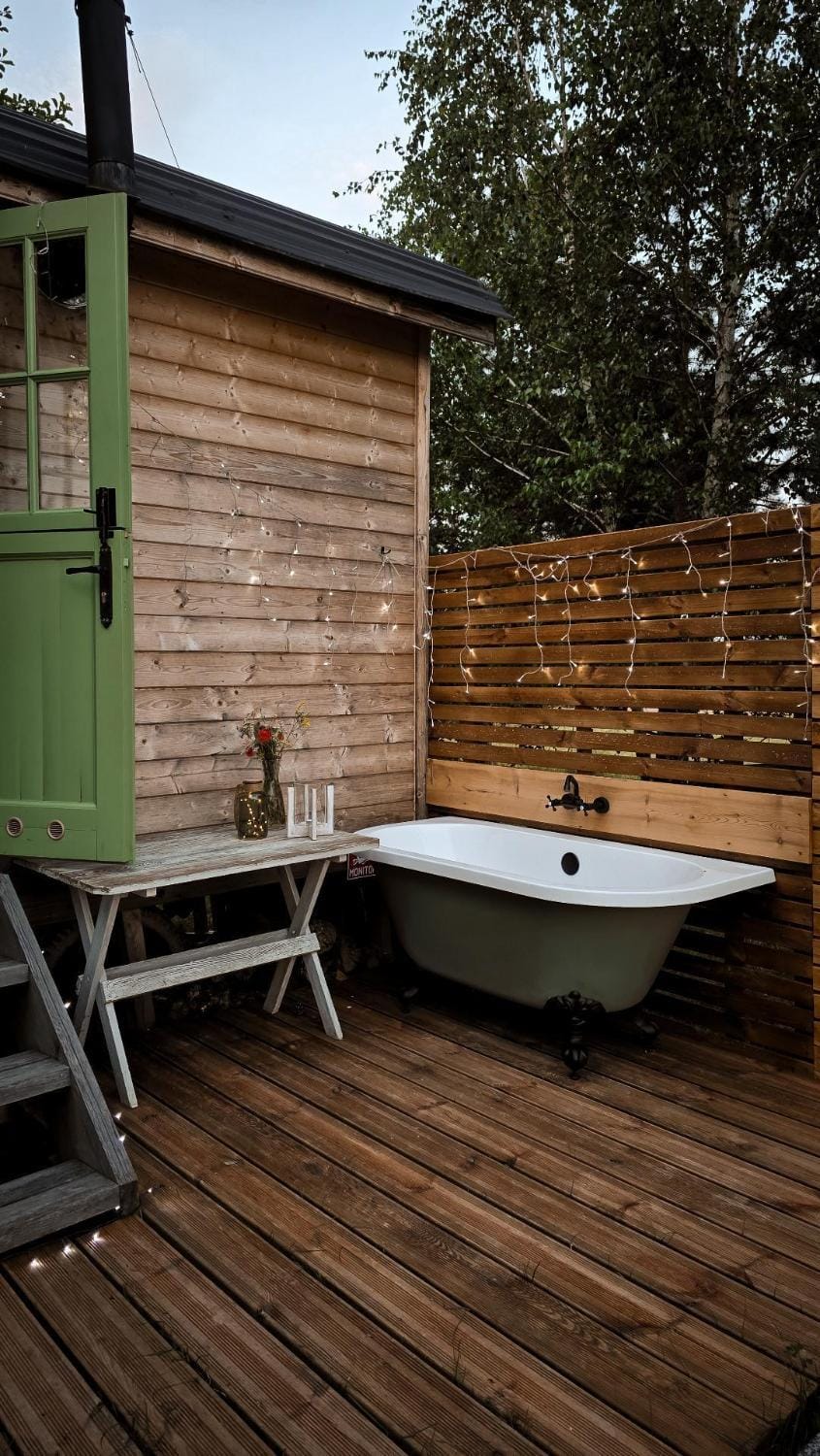 Wóz Działy Nature lodge in Poland
