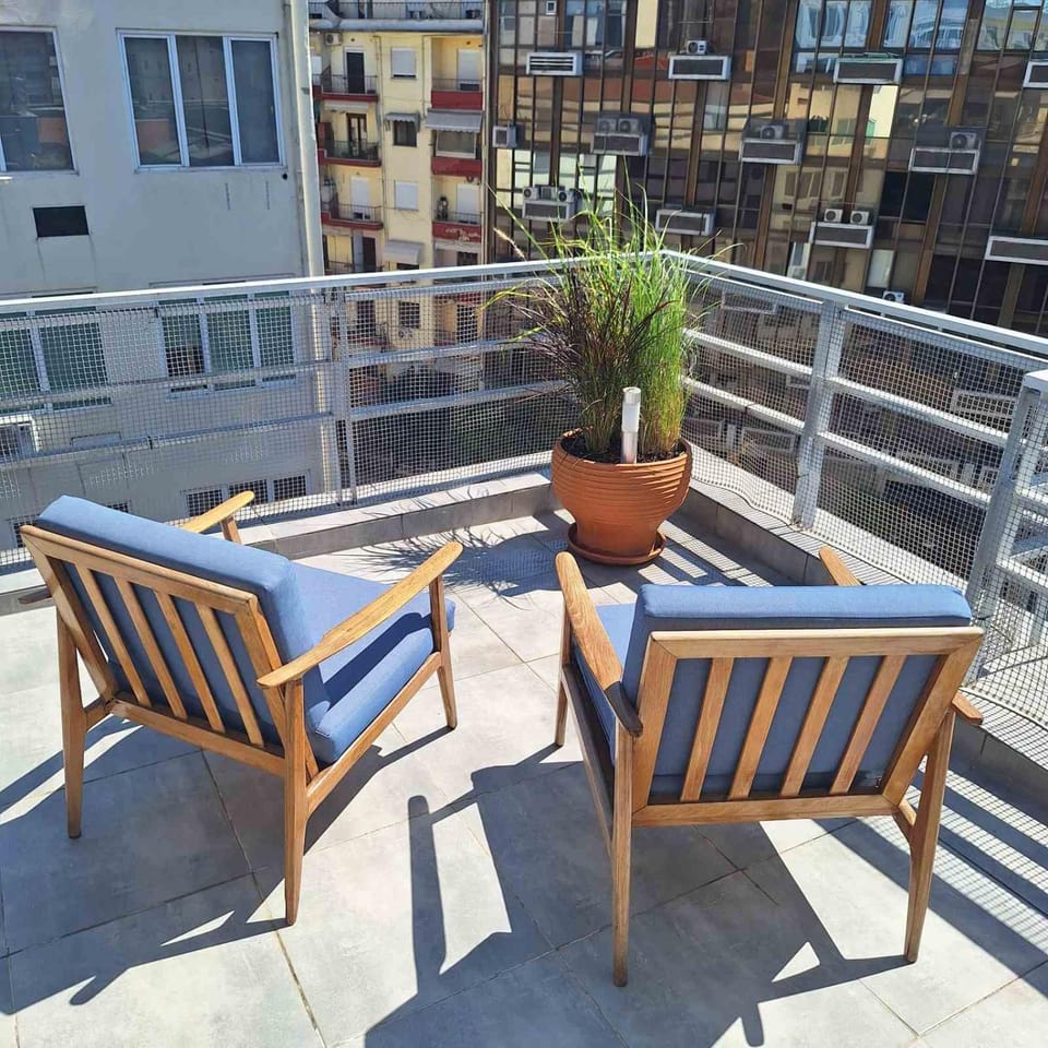 Balcony/Terrace, City view