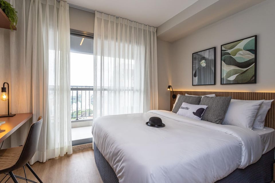 Bed, Day, Balcony/Terrace, Photo of the whole room, Bedroom