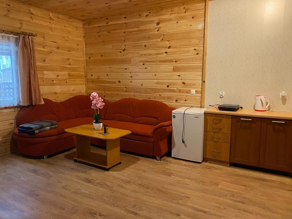 Kitchen or kitchenette, Living room
