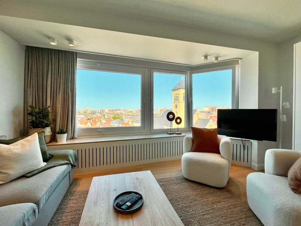Viviane - Beautifull view, Garage, 200m from beach Apartment in De Panne