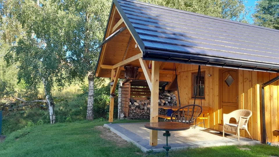 Chatka nad stawami Luxury tent in Lesser Poland Voivodeship