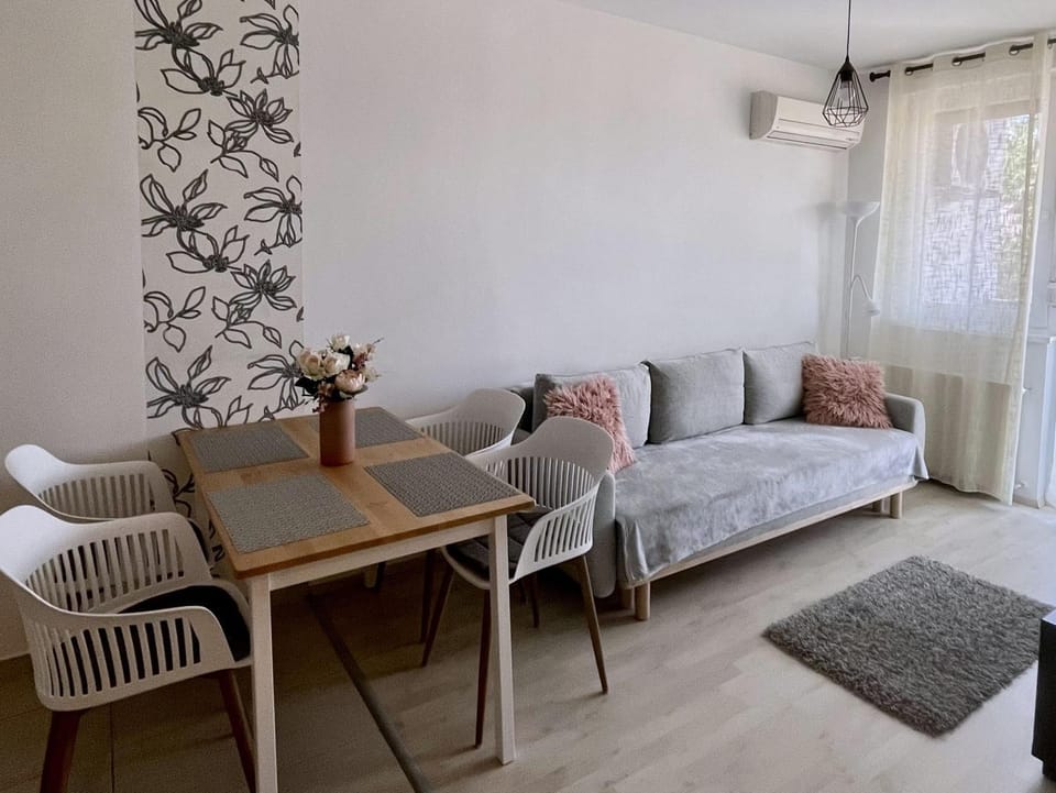 Living room, air conditioner