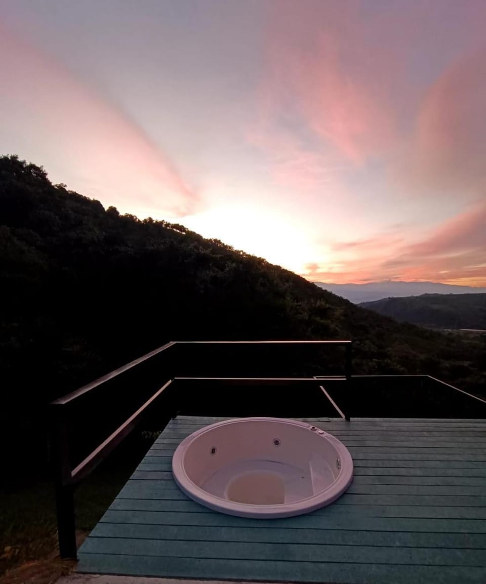 Natural landscape, Mountain view, Sunset